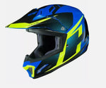 HJC CL-XY II Youth Helmet (Hi-Viz/Blue) L - Throttle City Cycles