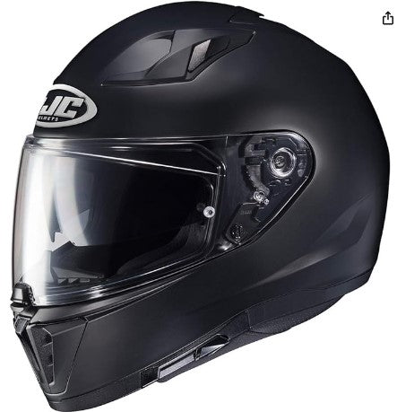 HJC i70 (SF Black) Helmet L - Throttle City Cycles