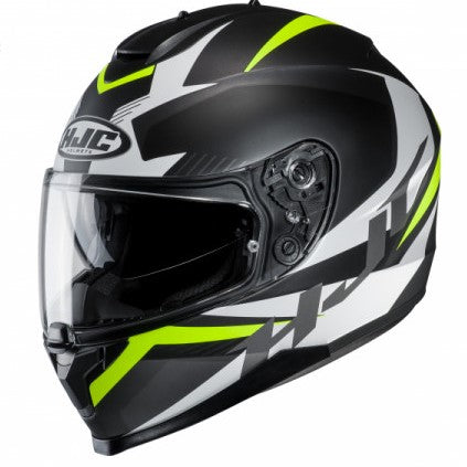 HJC C70 Troky (MC4HSF Green/Black) Helmet L - Throttle City Cycles