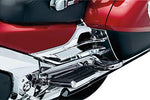 Kuryakyn 7368 Motorcycle Accent Accessory: Louvered Battery Box Covers for 2012-17 Honda Gold Wing GL1800 & F6B Motorcycles, Chrome, 1 Pair - Throttle City Cycles