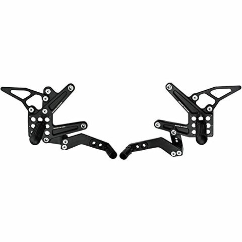 Driven Racing TT Rearsets DRP719BK - Throttle City Cycles