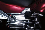 Kuryakyn 7368 Motorcycle Accent Accessory: Louvered Battery Box Covers for 2012-17 Honda Gold Wing GL1800 & F6B Motorcycles, Chrome, 1 Pair - Throttle City Cycles