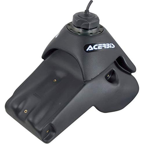 Acerbis Fuel Tank 3.3 Gallon Black - Fits: Kawasaki KLX450R 2008-2009 - Throttle City Cycles