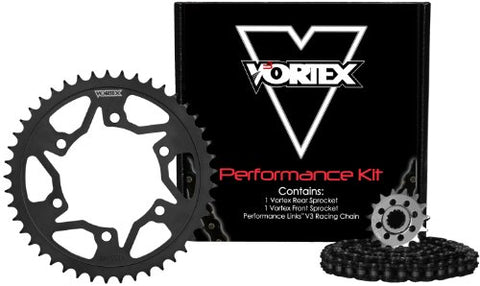 Vortex CK5145 Chain and Sprocket Kit - Throttle City Cycles