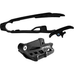 CHAIN GUIDE/SLIDER BLACK - Throttle City Cycles