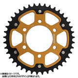 New Supersprox - Gold Stealth Sprocket, 45T, Chain Size 530, Rst-479-45-Gld - Throttle City Cycles