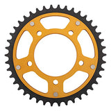 SuperSprox RST-489-42-GLD Gold Stealth Sprocket - Throttle City Cycles