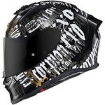 Scorpion R1 Air Helmet - Blackletter (Large) (Black) - Throttle City Cycles