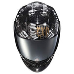 Scorpion R1 Air Helmet - Blackletter (Large) (Black) - Throttle City Cycles