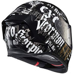 Scorpion R1 Air Helmet - Blackletter (Large) (Black) - Throttle City Cycles