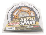 SuperSprox RST-489-42-GLD Gold Stealth Sprocket - Throttle City Cycles