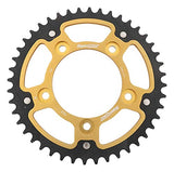 SuperSprox RST-743-44-GLD Gold Stealth Sprocket - Throttle City Cycles