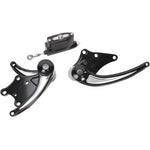 Performance Machine Stock Length Contour Forward Controls - Contrast Cut 0035-0109-BM - Throttle City Cycles