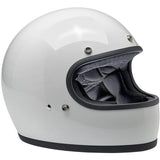 Biltwell Gringo ECE Helmet (Gloss White) - Throttle City Cycles