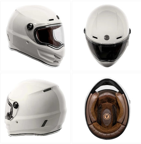 Torc T-9 Retro Solid Helmet